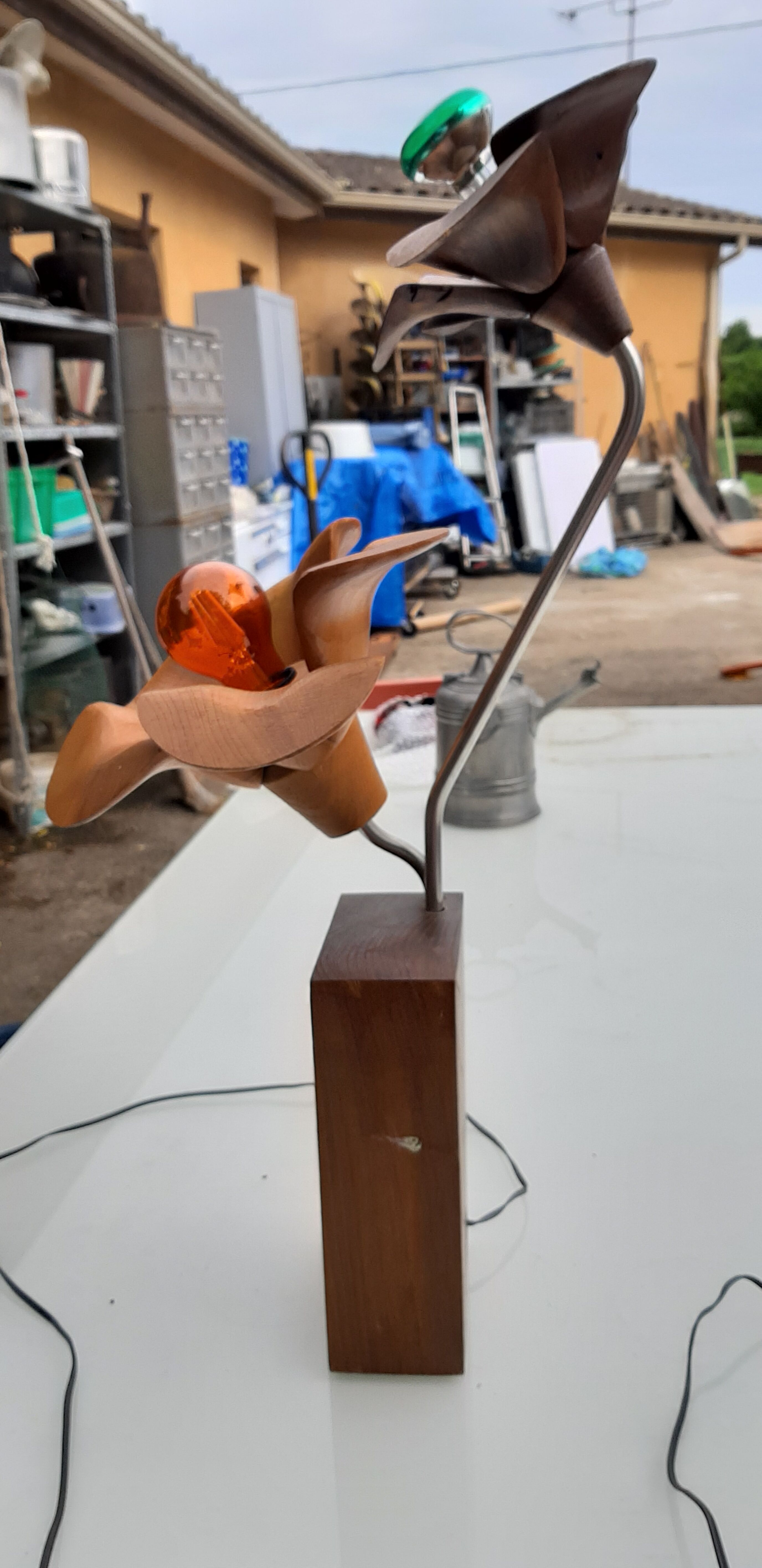 Vintage lamp of the 70s