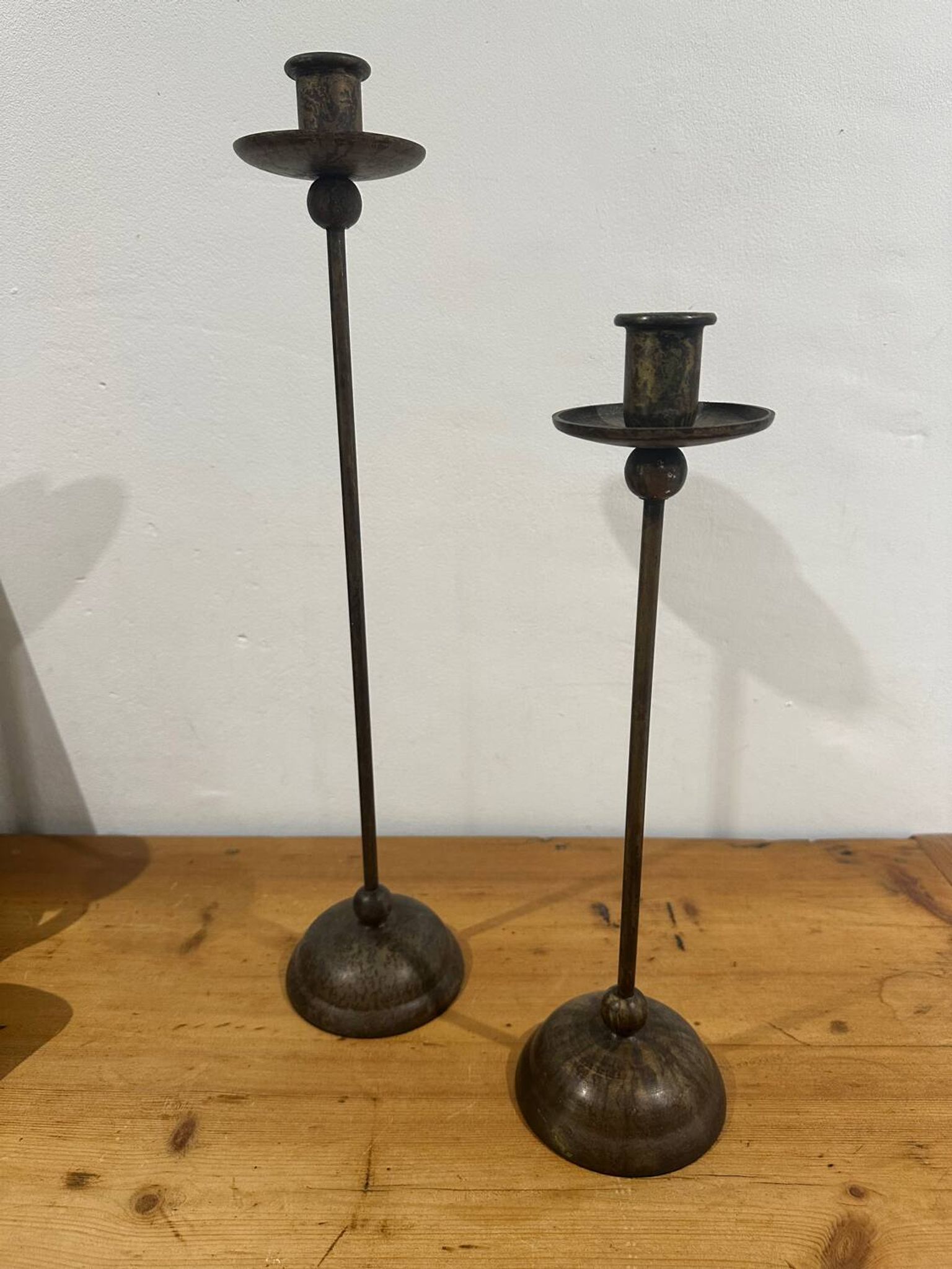 Lot bougeoirs chandelier