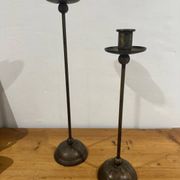 Lot bougeoirs chandelier