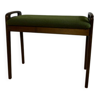 Mid-century modern footrest in teak