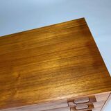 Danish teak chest of drawers sideboard Kai Kristiansen 60s vintage