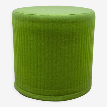 Pouf acoustique buzzispace en tissu vert