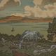 Lithograph by Henri Rivière The Fairyland of Hours - The Rainbow