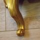 Vintage Ornate Gold Resin Wall-Mounted Mirror & Matching Console Table 5055