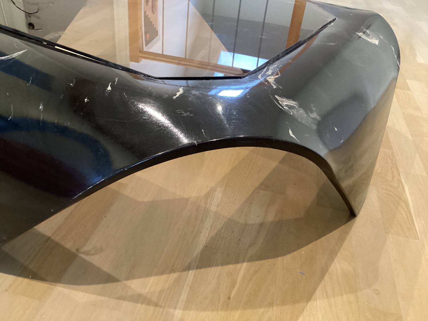 Carbon fiber coffee table