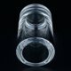Orrefors engraved crystal bud vase, Sweden, 1950s-1960s