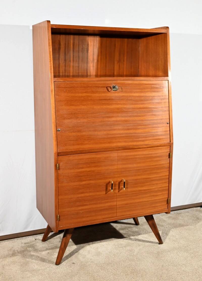 Sapelli mahogany secretary furniture – 1960s