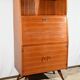 Meuble secrétaire en acajou sapelli – 1960