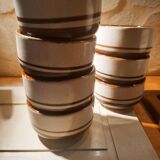 7 ceramic ramekins from West Germany