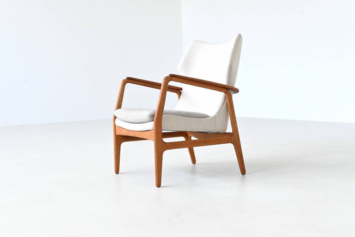 A. Madsen and H. Schubell Karen lounge chairs Bovenkamp Netherlands 1960