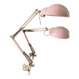 Pale pink architect lamp