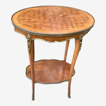Table d’appoint style Louis XV - Bois de rose