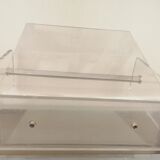 Magazine rack by David Lange for Roche Bobois