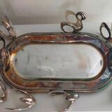 Silver metal foie gras set