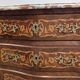 Petite commode sauteuse louis XV marquetée