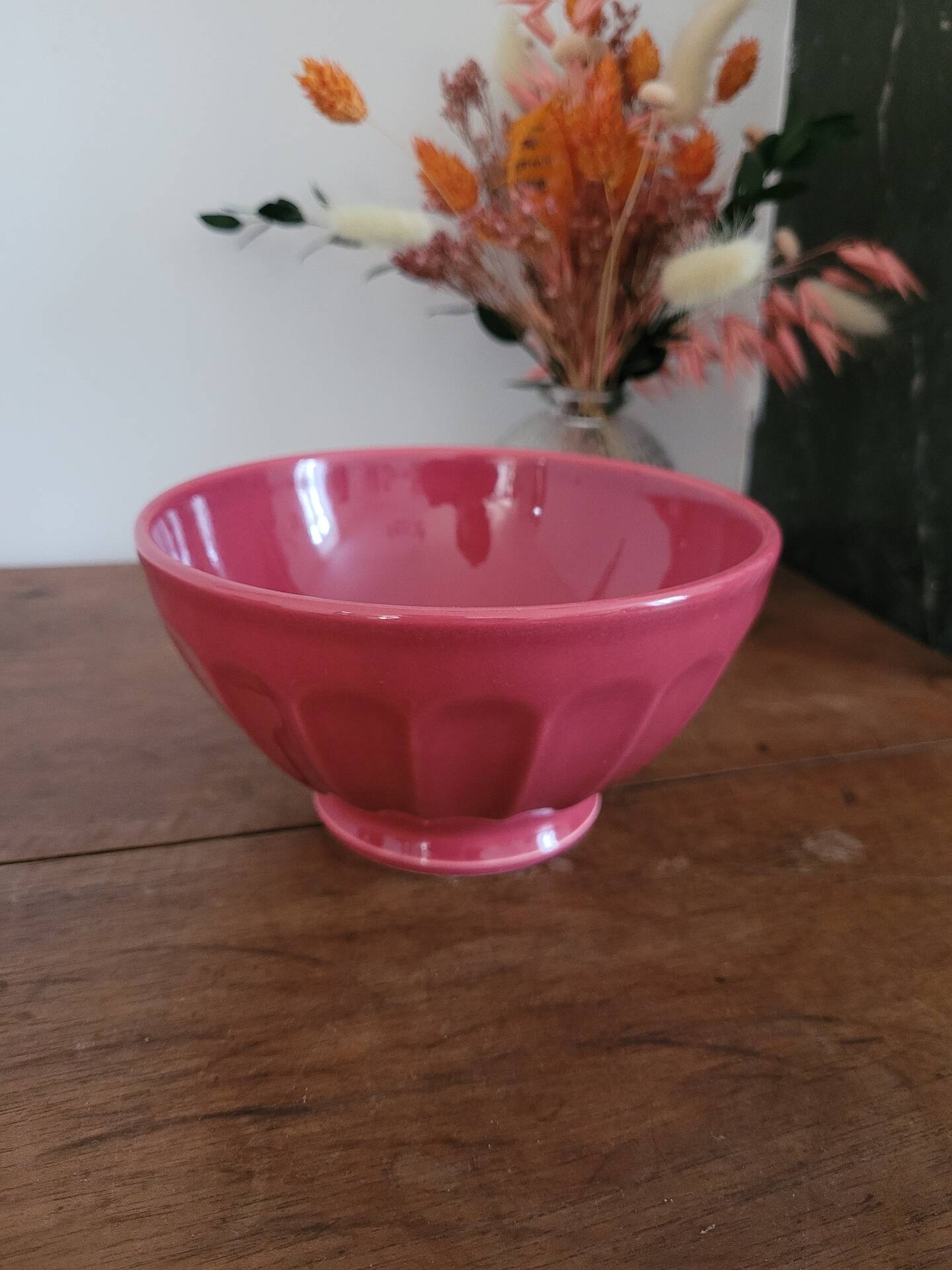 Bol vintage Italy red