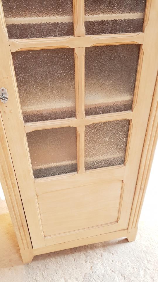 Vintage glass library