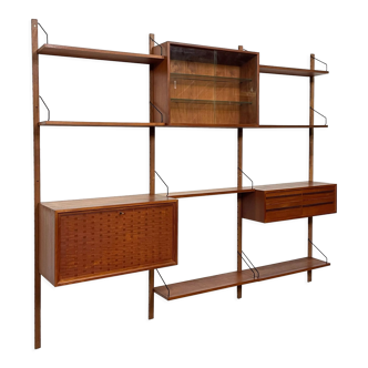 Vintage Poul Cadovius Royal System wall system wall unit