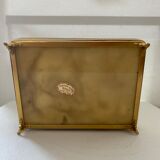 Jewelry box in natural albatre