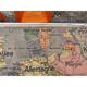 World map by P. Vidal de la Blache