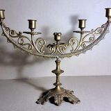 Pair of five-pointed candlesticks