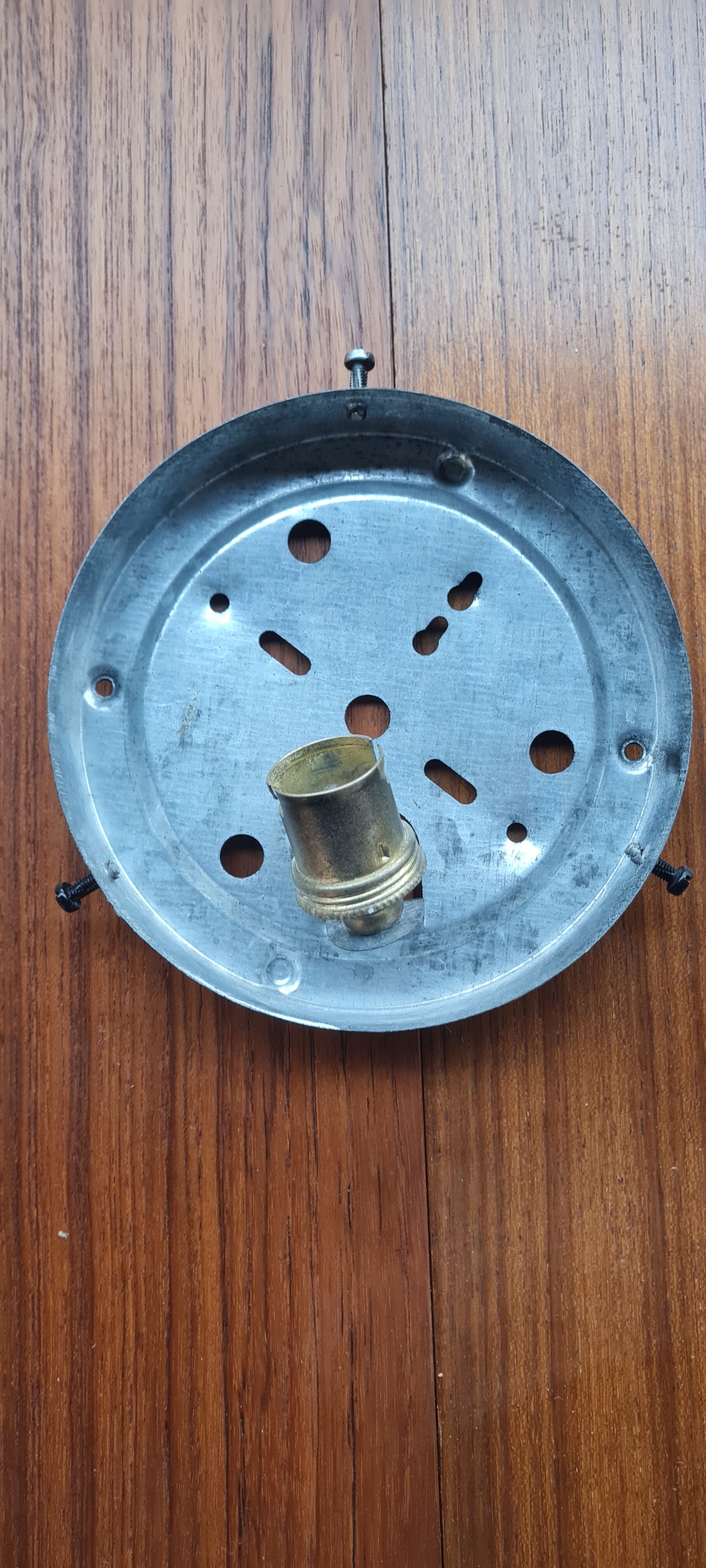 Wall lamp in chiseled glass 1960