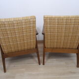 Paire de fauteuils design scandinave