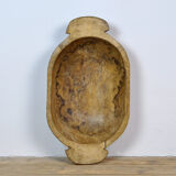 Handmade Wooden Dough Bowl, Early 1900s