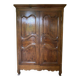 Antique solid wood wardrobe – Compact size (Ideal for small spaces)