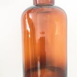 Amber apothecary flask
