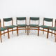 1960s Set of Six Teak Dining Chairs, Denmark