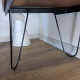 Scandinavian sideboard Fristho teak and metal