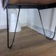 Scandinavian sideboard Fristho teak and metal