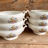 Vintage Digoin Sarreguemines vegetable dish