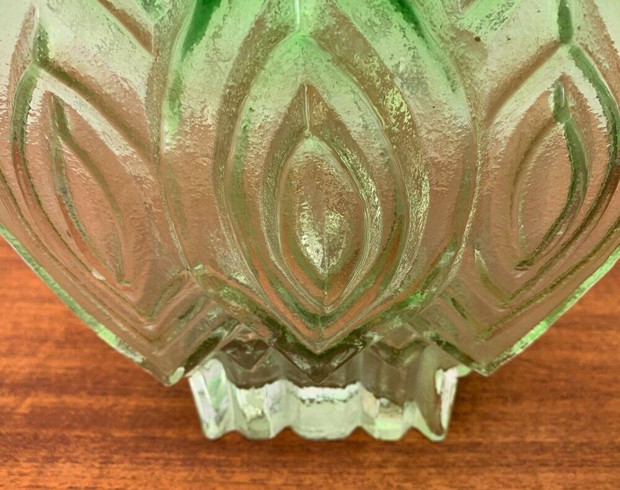 Vintage Finnish glass vase by Kaj Blomqvist for Kumela