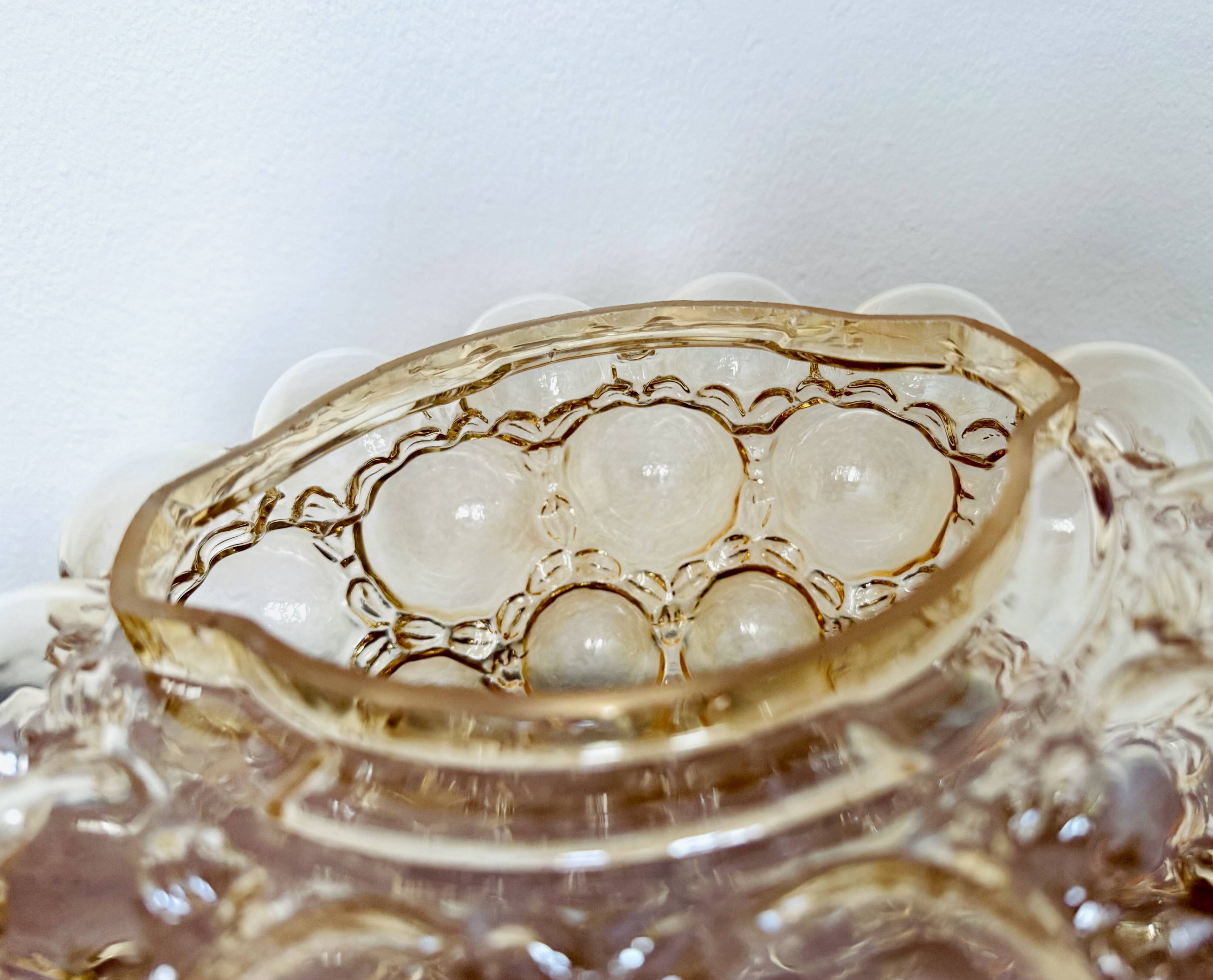 1 of 7 Large Bubble Glass Wall Lamps or Flush Lights by Helena Tynell