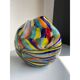 Vase multicolore moderne en verre de Murano