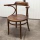 Office chair Baumann 1914 curved wood