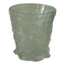 Vase à violette en cristal taillé époque Charles X 19ème