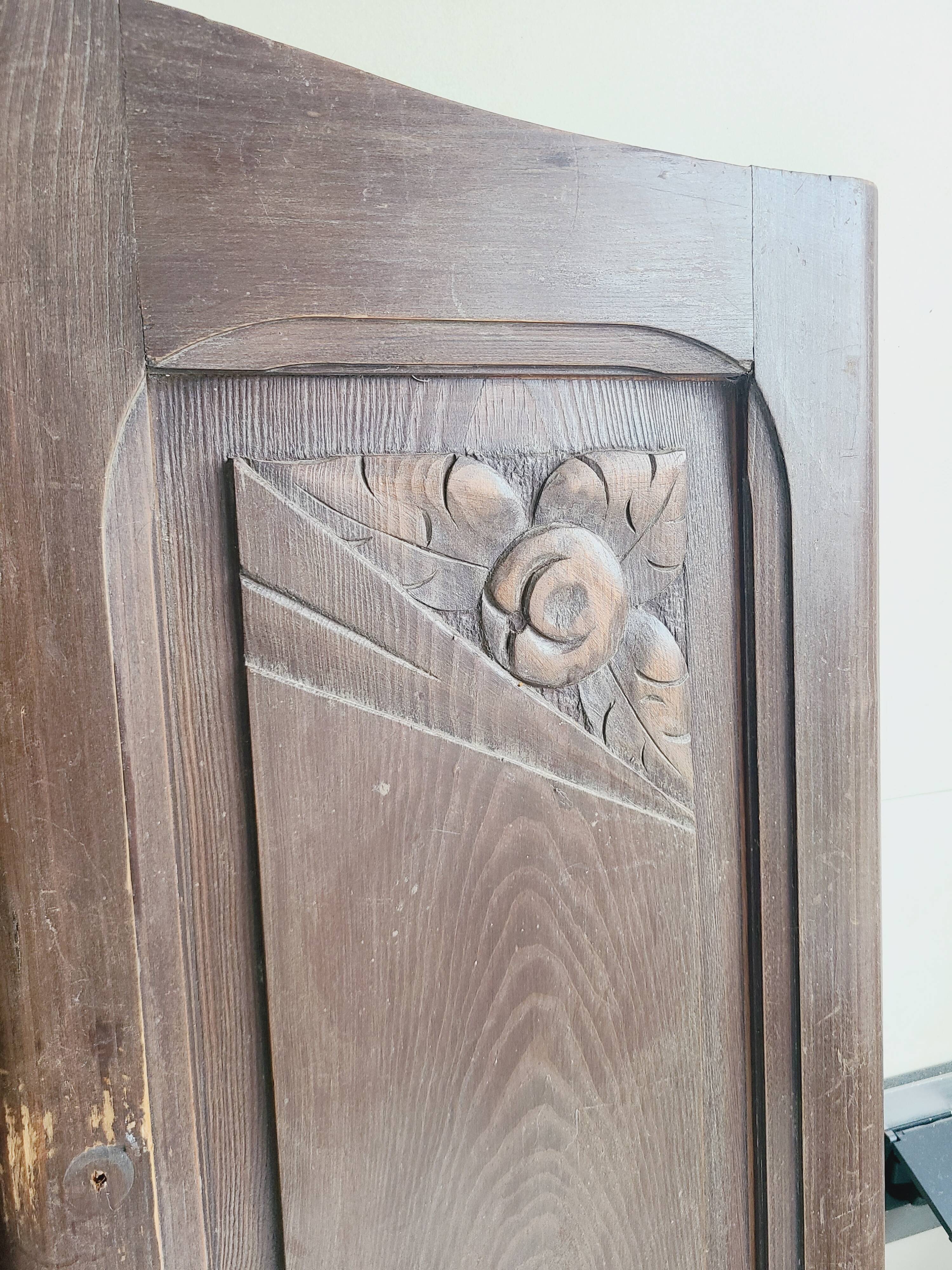 Antique art deco doors