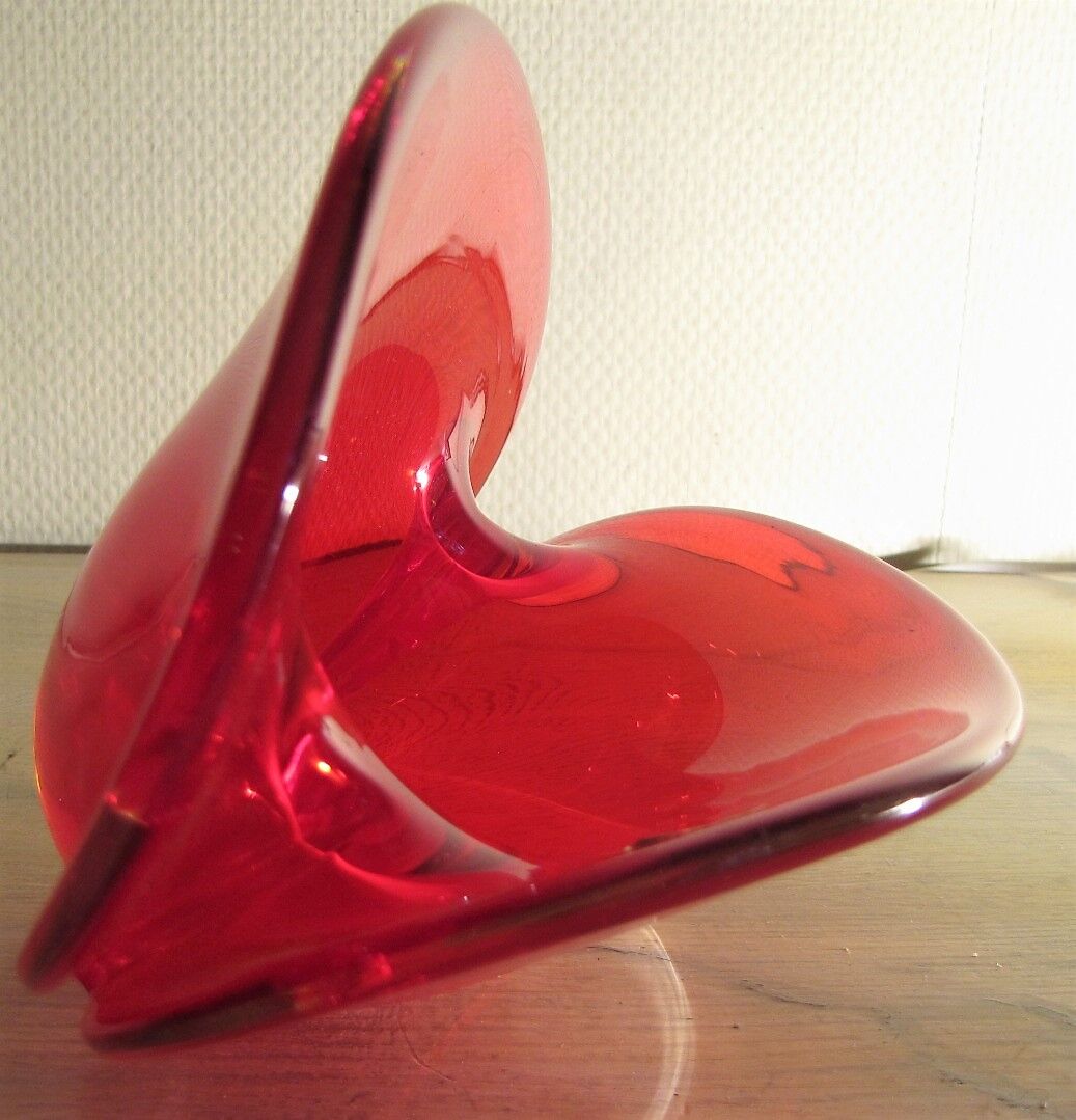 Red Murano Cup around 1950