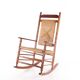 Straw rocking chair