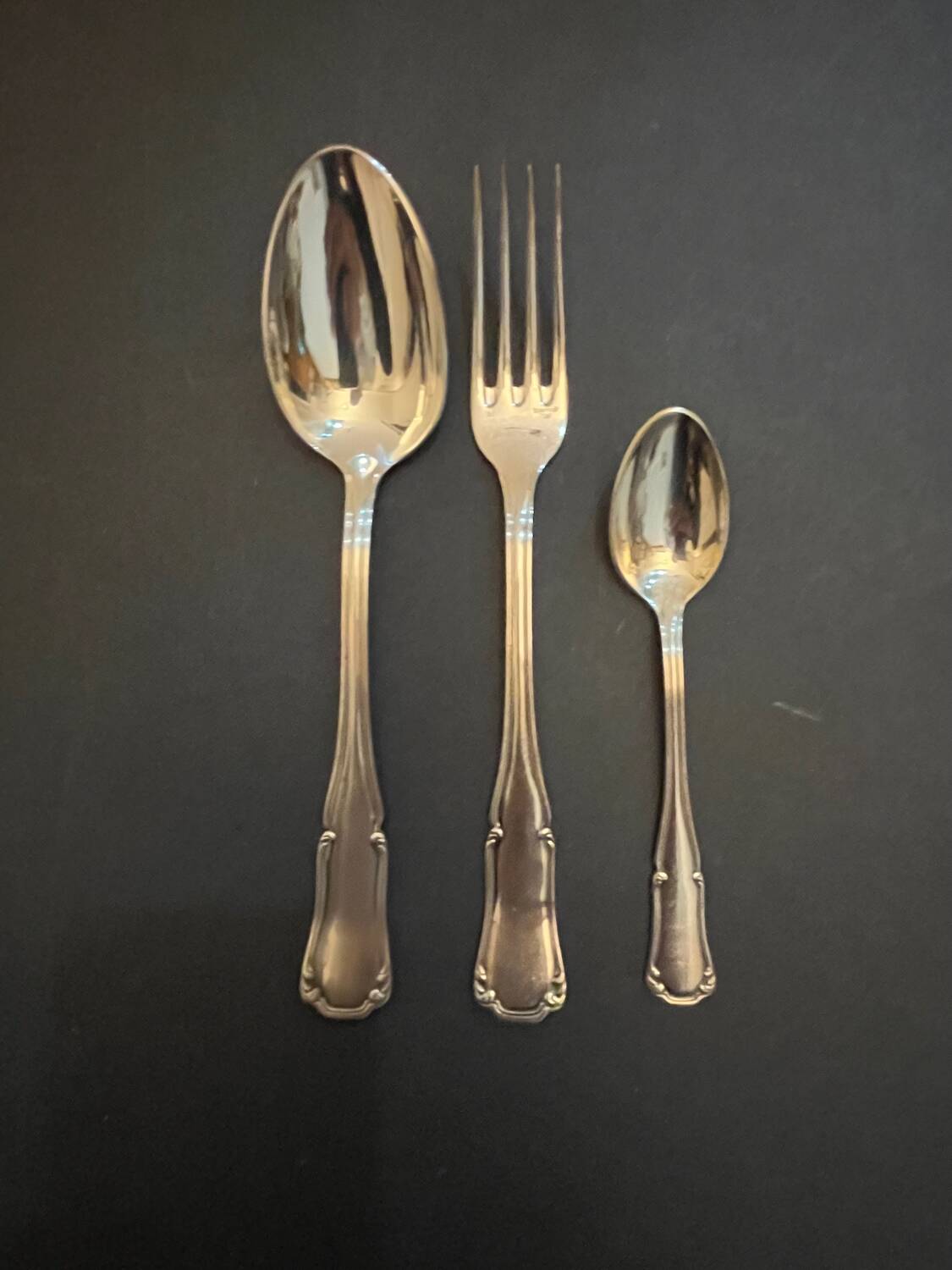 Ercuis silver plated cutlery set (38 pieces)