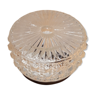 Small ceiling in cast glass