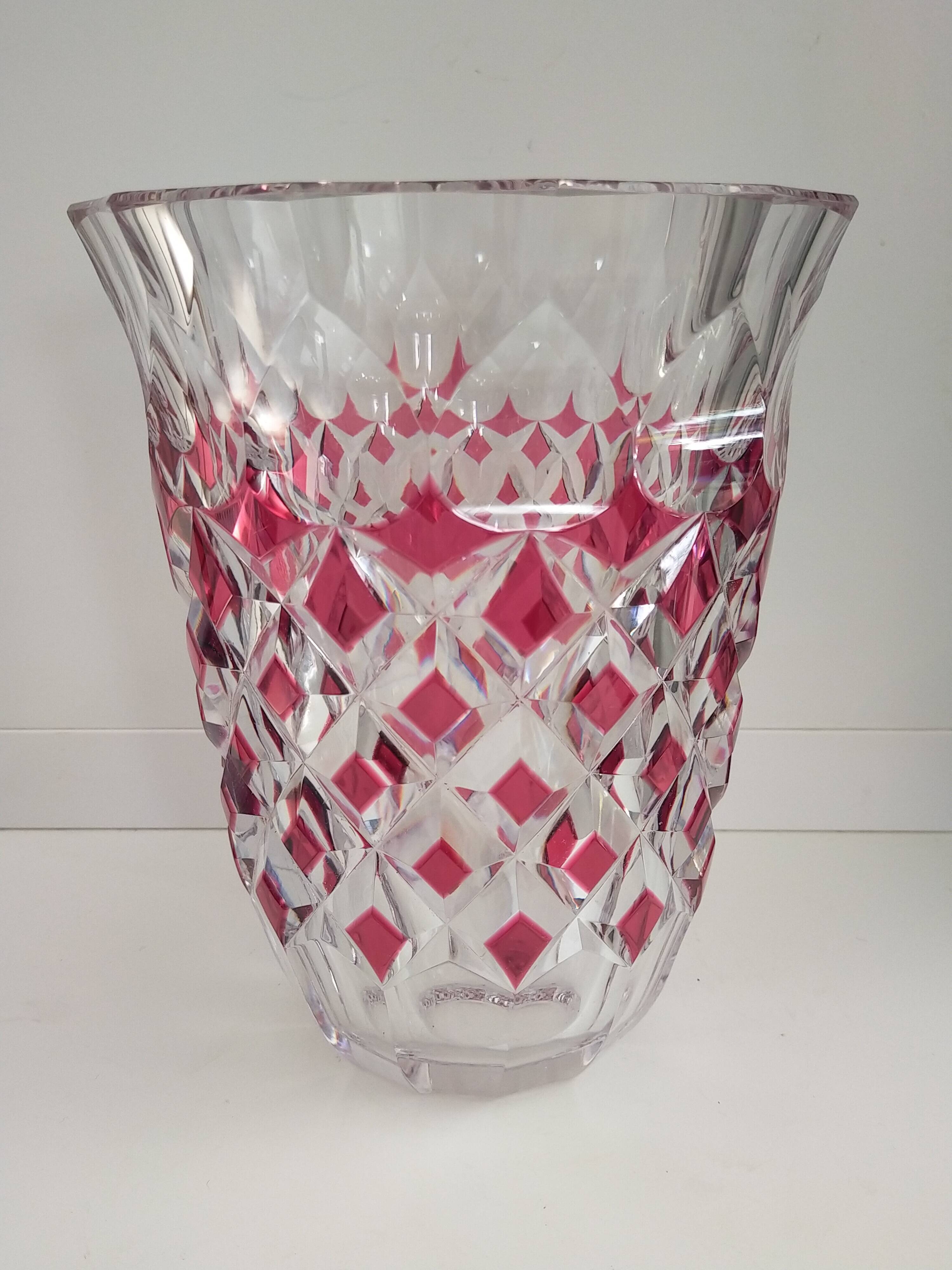 Vase en Cristal Val Saint Lambert