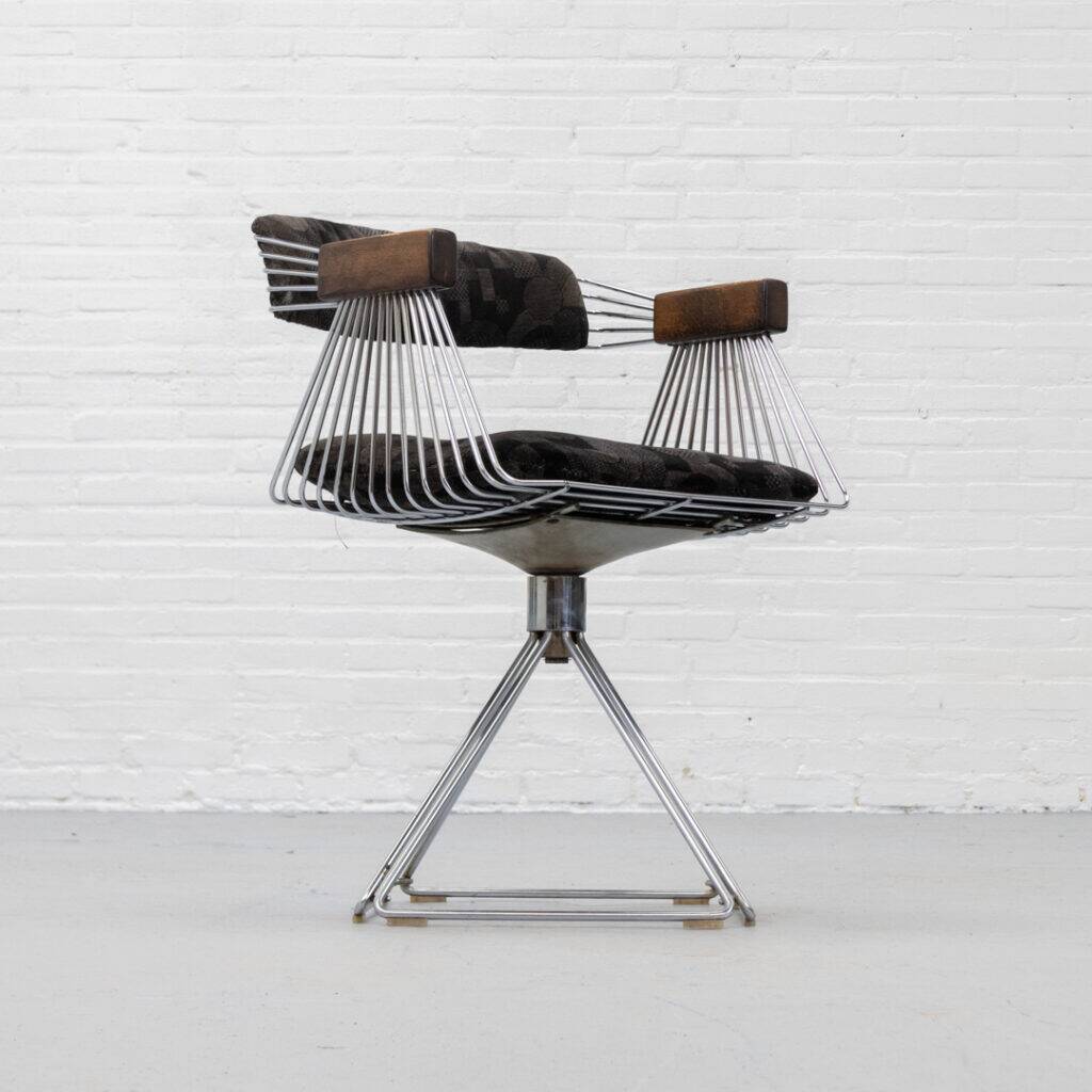 Rudi Verelst Delta Dining Chair Set 1970s