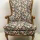 Mid-Century Modern Chippendale Style Walnut Armchair, 1960s