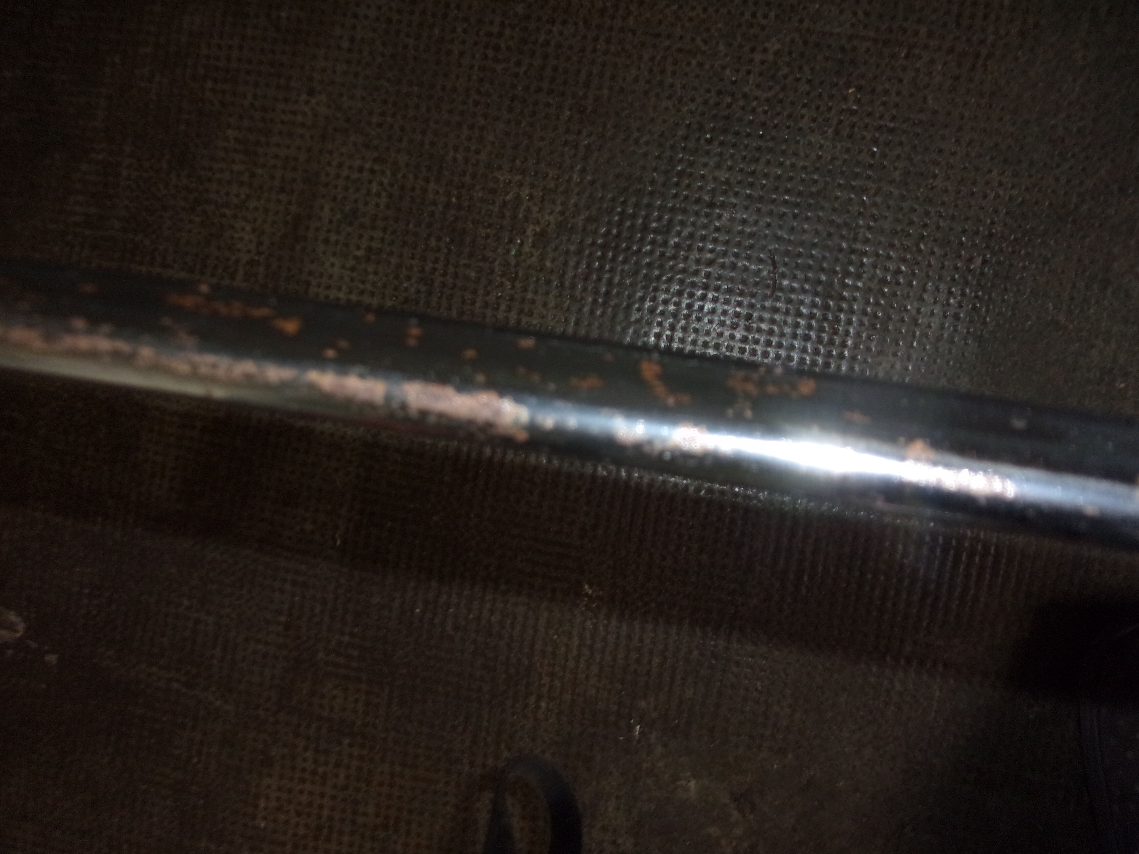 Chrome cane folding chairs 1970