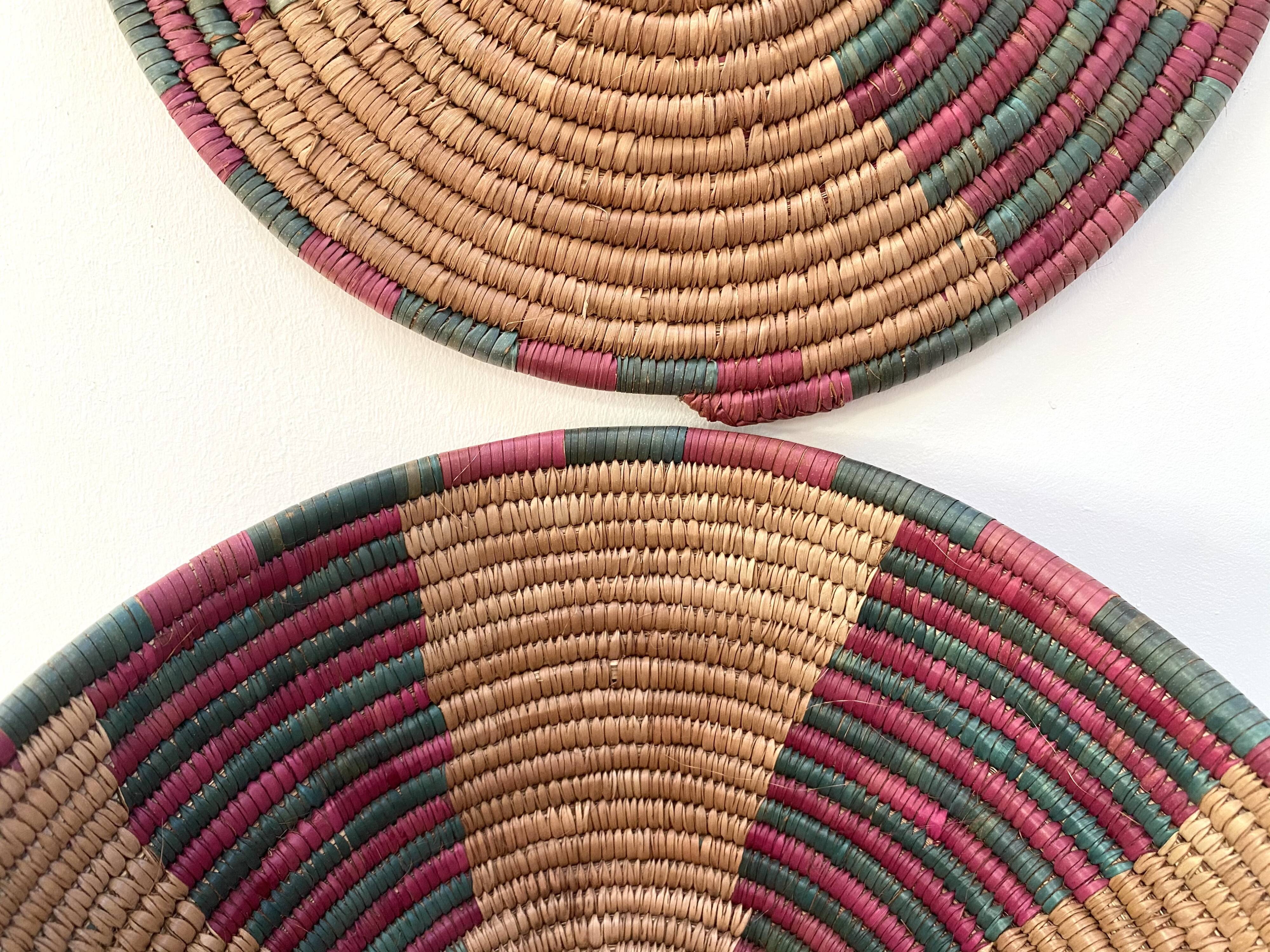 Corbeille africaine pour déco murale
