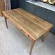 Oak farmhouse table